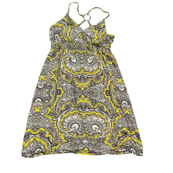 International Concepts Womens Paisley Print Handkerchief Dress Size L Boho Lagen - Picture 9 of 10